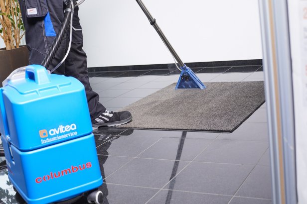 Teppichreinigung von avitea Industrieserivce