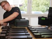 Electrical testing of avitea Industrieservice equipment