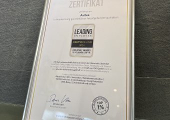 Leading Employer seal