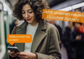 Use our new live chat on our homepage now