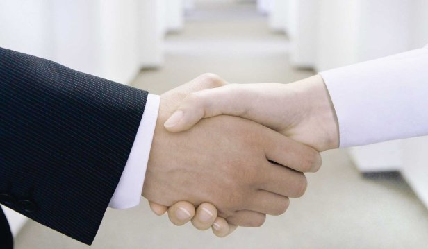Handshake Good cooperation with avitea