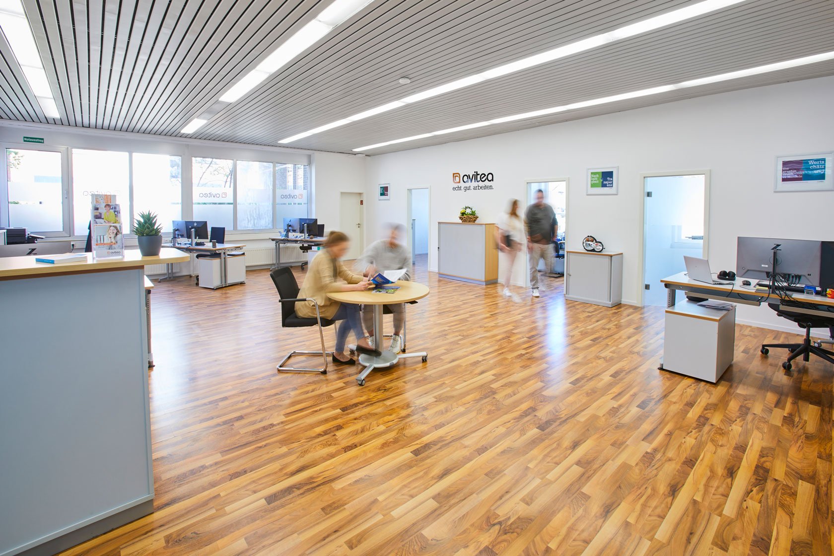 Innenansicht der avitea-Niederlassung in Hamm