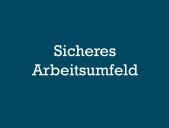 Benefits bei avitea: Sicheres Arbeitsumfeld