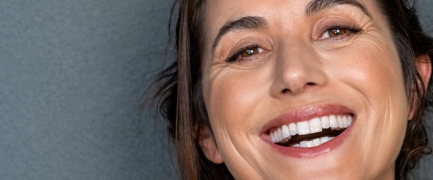 Laughing woman